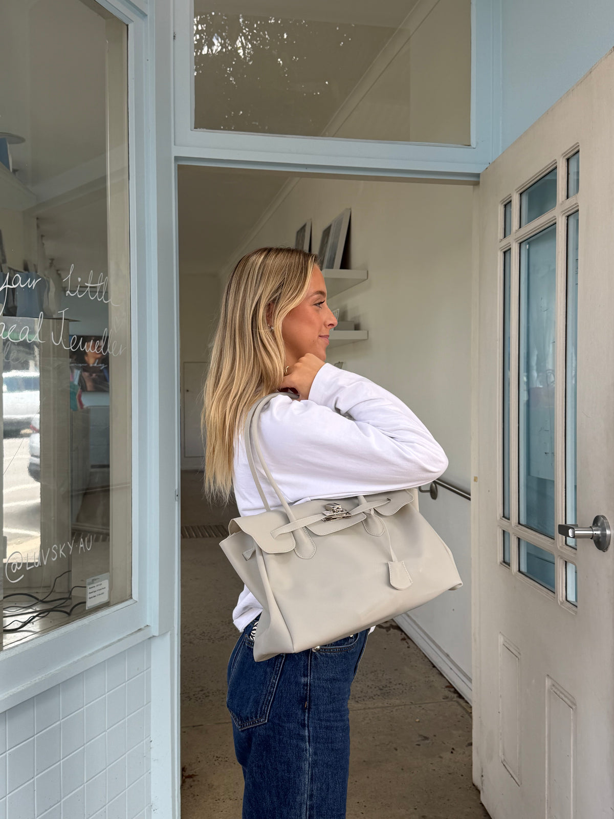 JELLY BAG | Light Grey