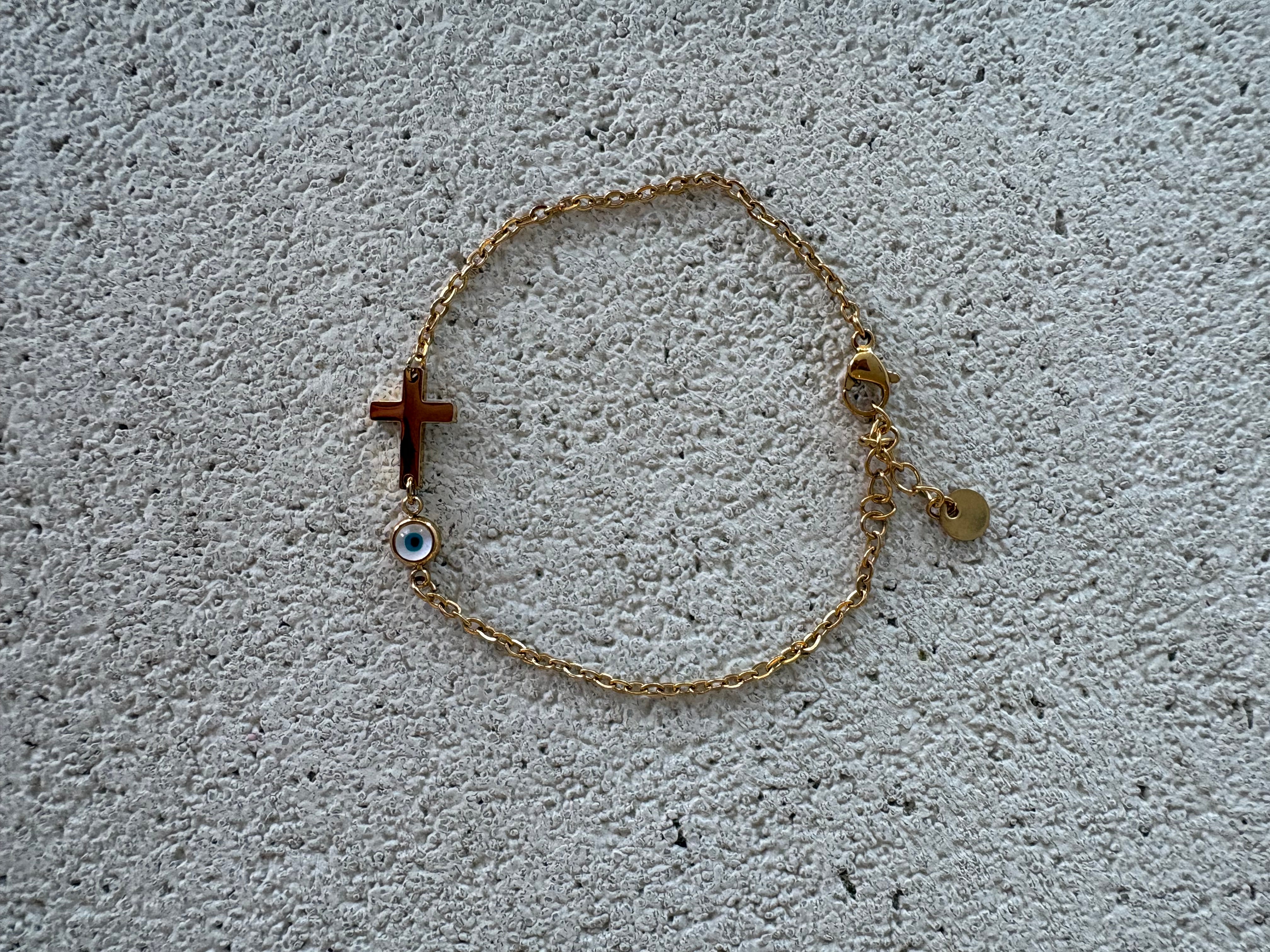 FAITH AND FORTUNE BRACELET | Waterproof 18k Gold