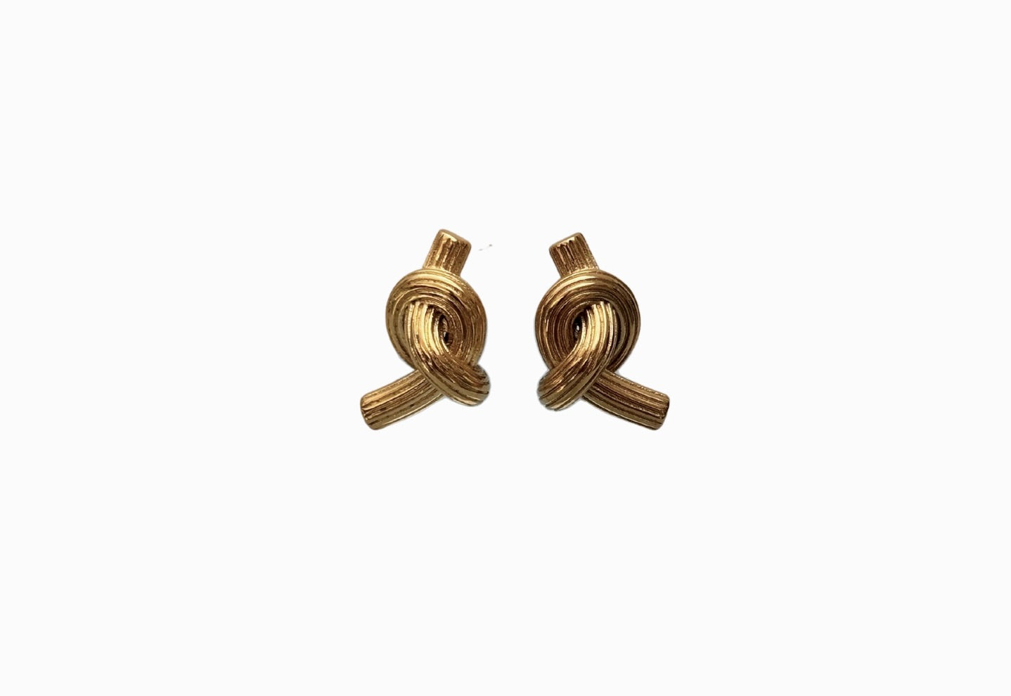 LUVERS - GOLD TIE STUDS