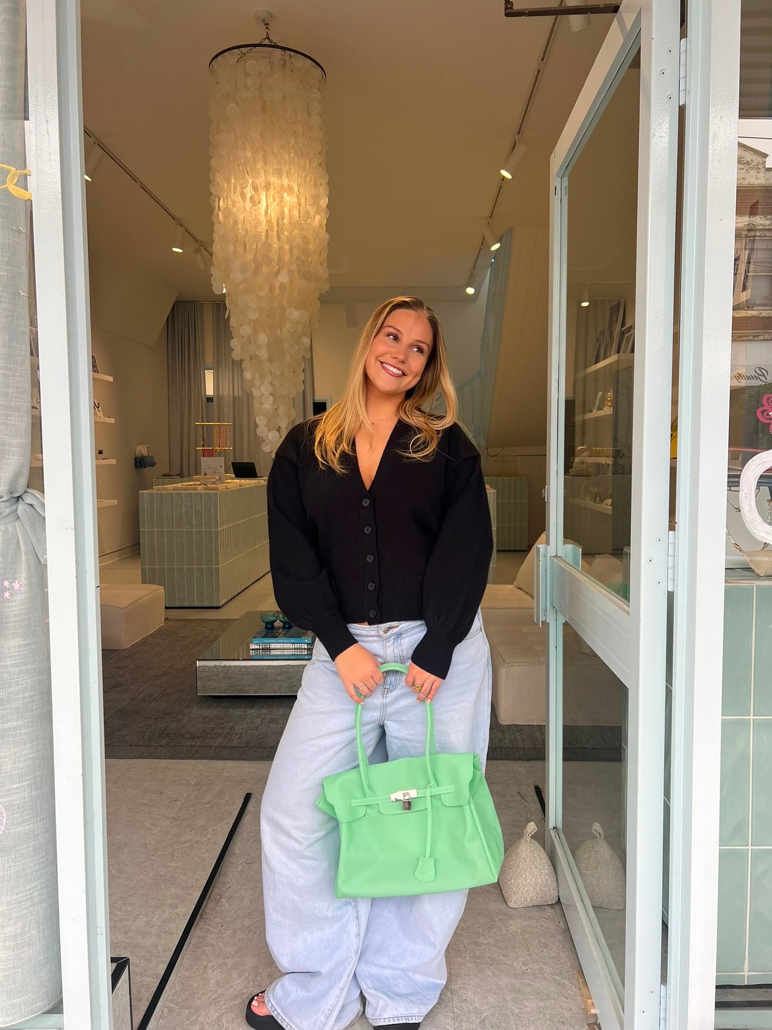 JELLY SHOULDER BAG | Mint