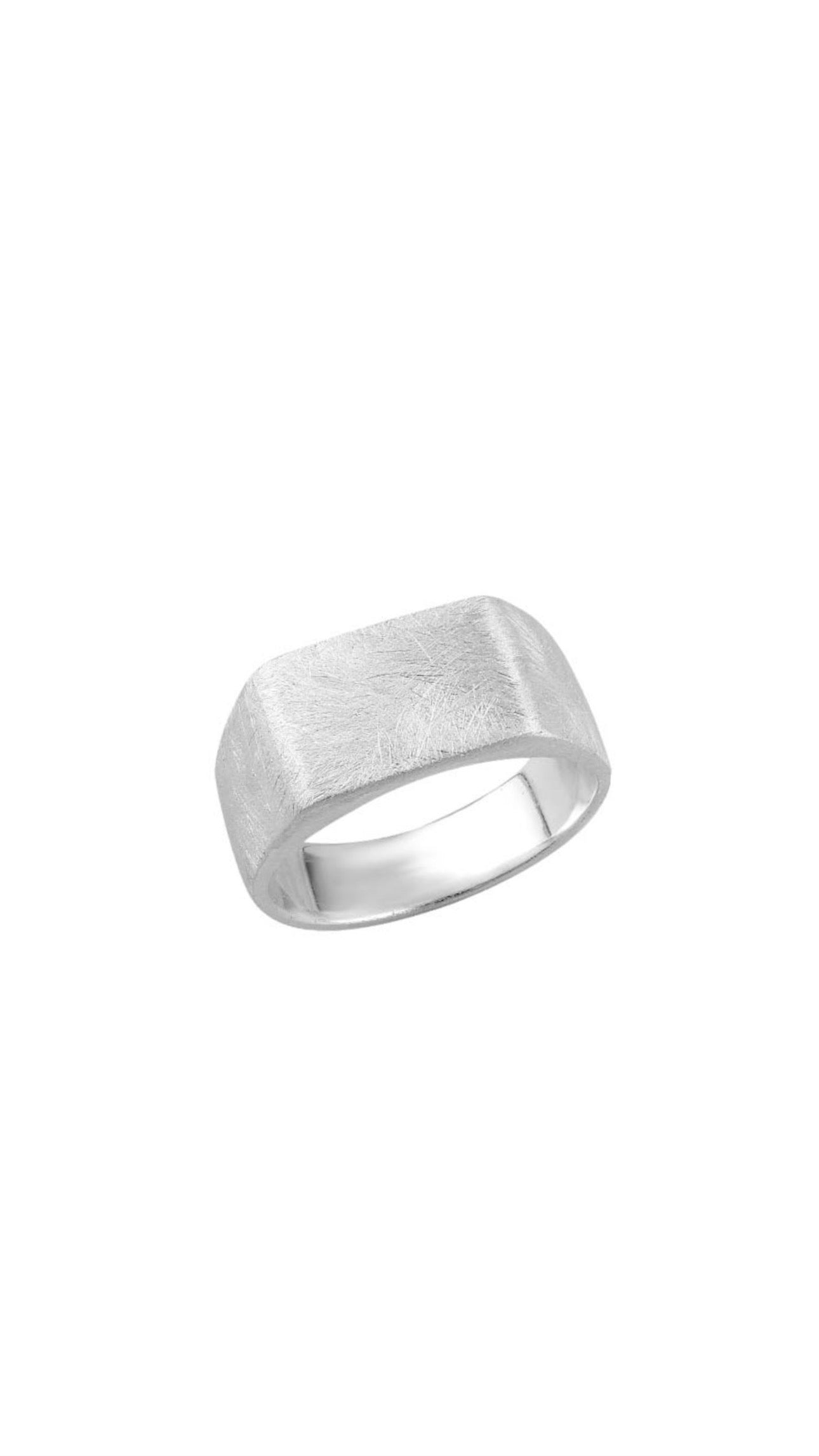 TEXTURE BURLEIGH RING - SILVER