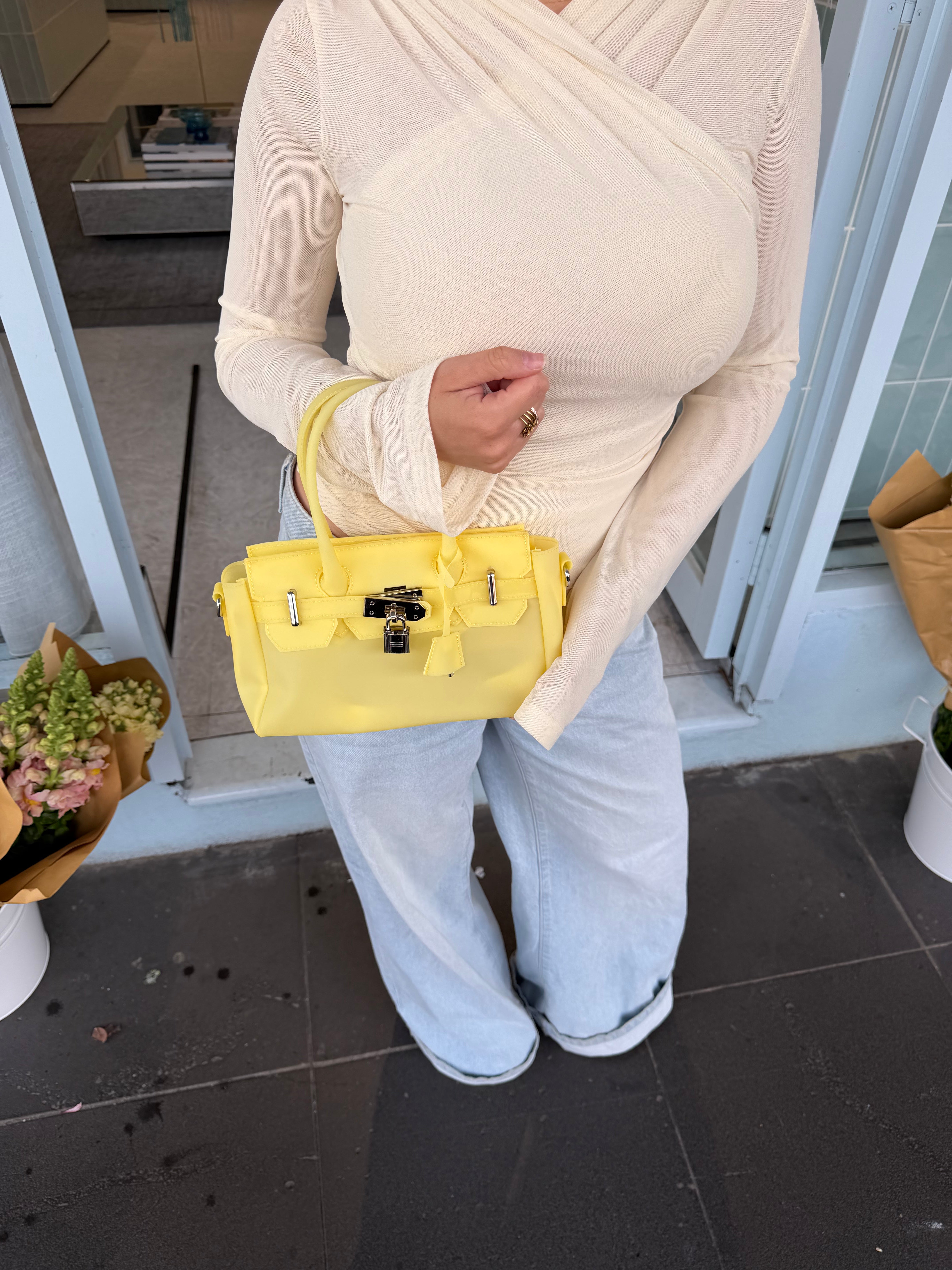 (PREORDER) MINI JELLY BAG | LEMON