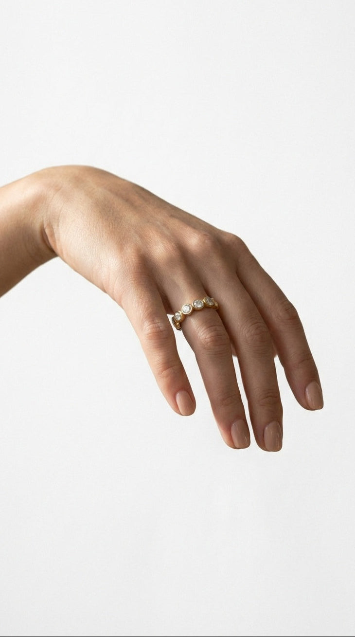 NADIA RING - Waterproof 18k Gold
