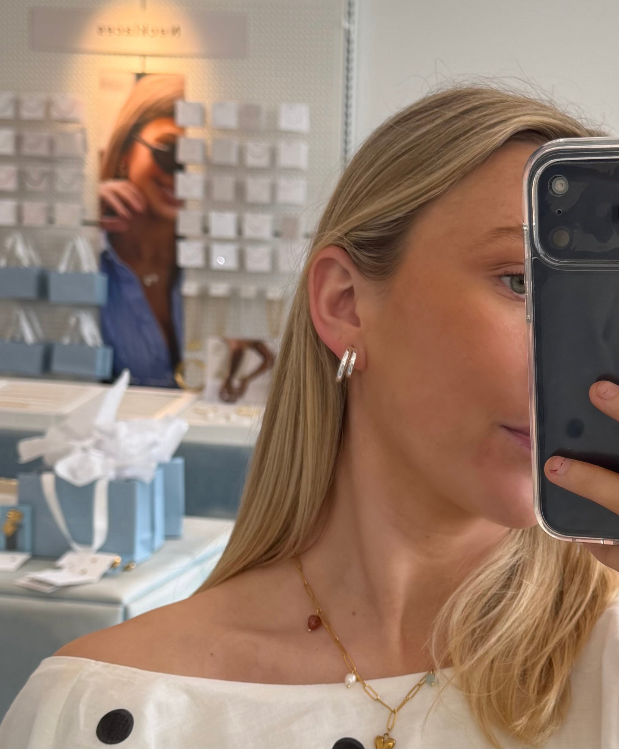 HALO HOOPS - Sterling Silver