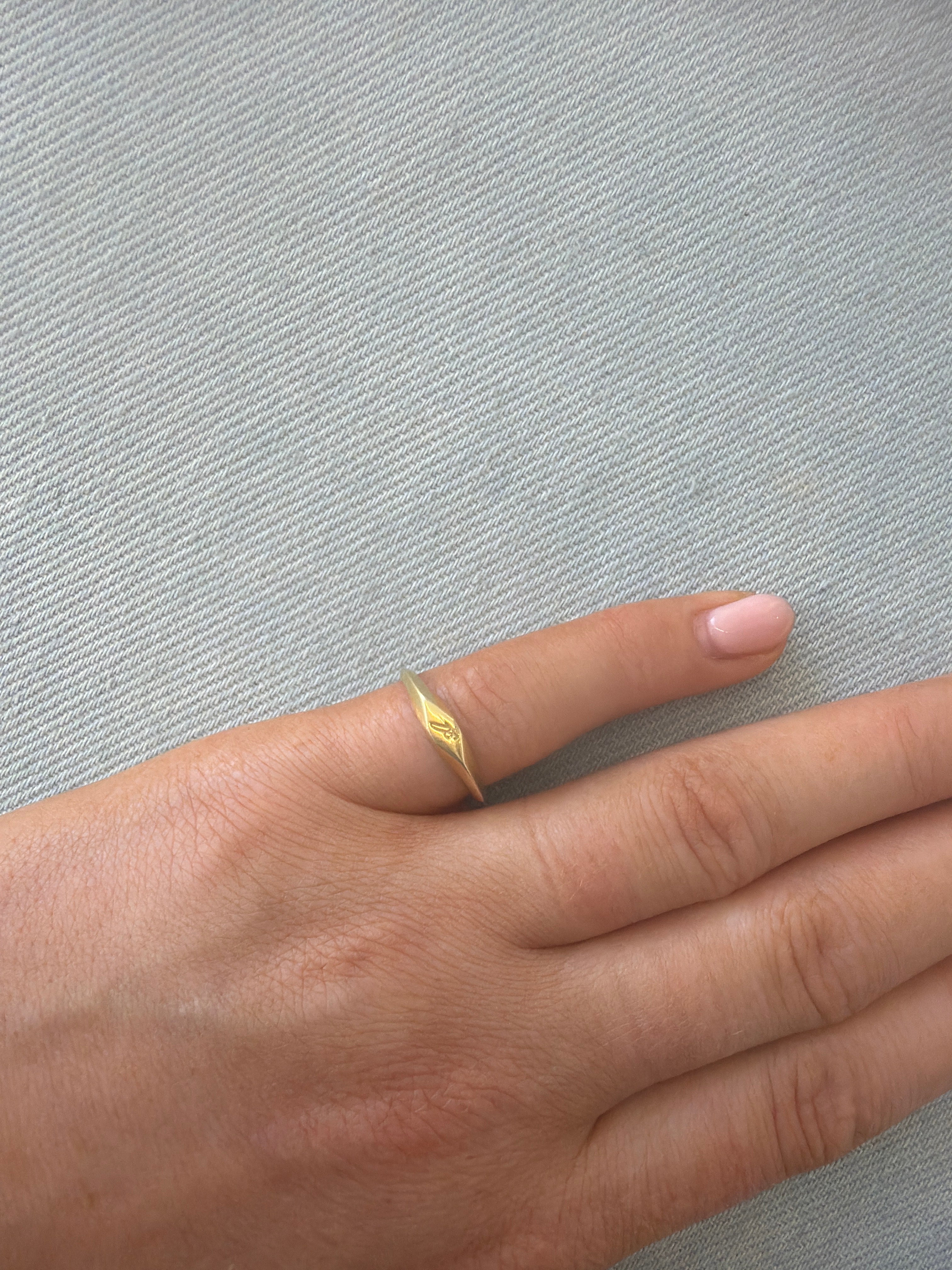 GIA RING - 14k Gold