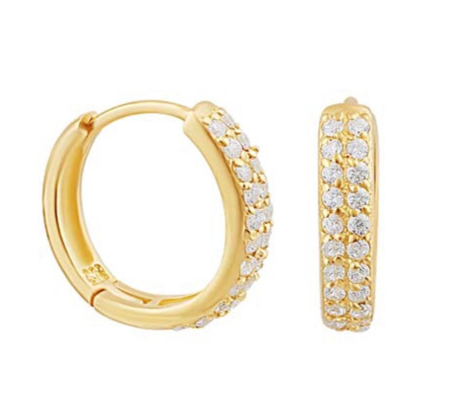 CAMILLA HOOPS - GOLD