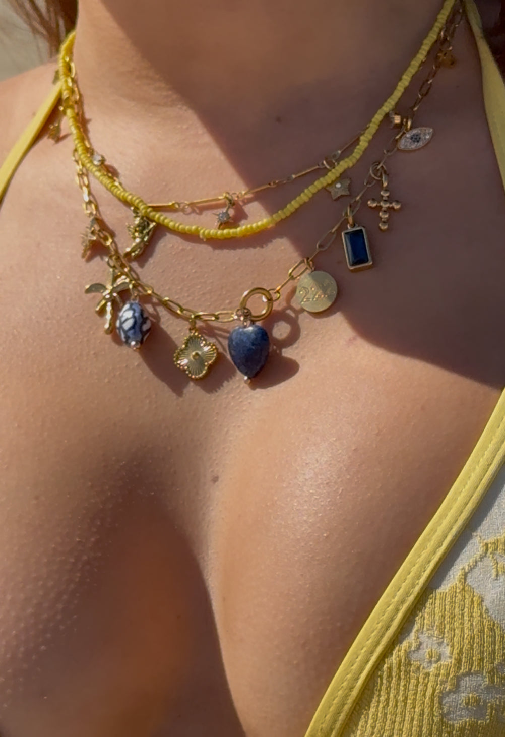 JASMINE NECKLACE - LEMON CRUSH