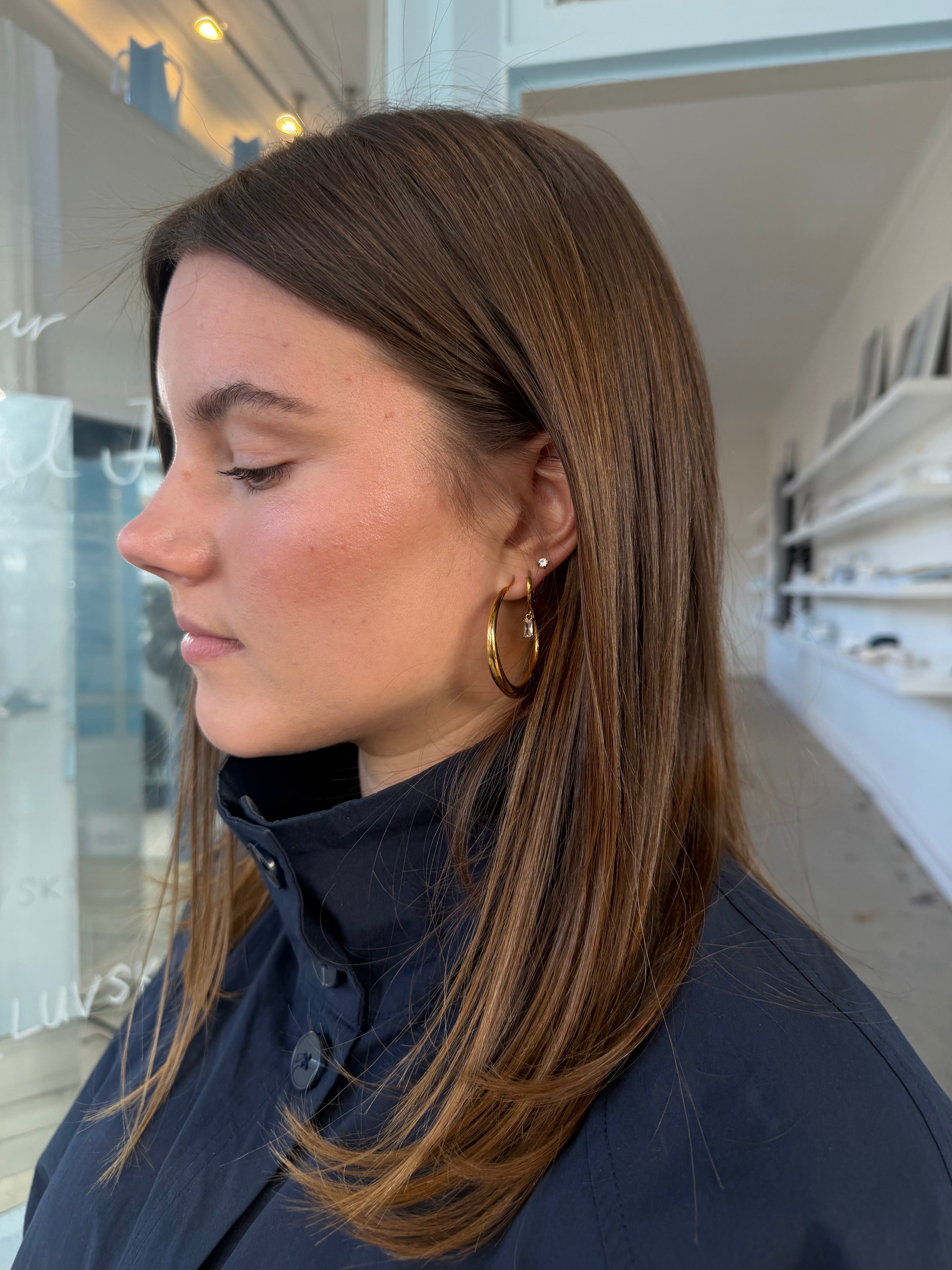 CLASSIC HOOP | Waterproof 18k Gold