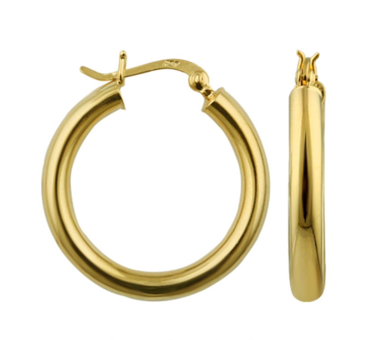 FLORENCE HOOPS - GOLD