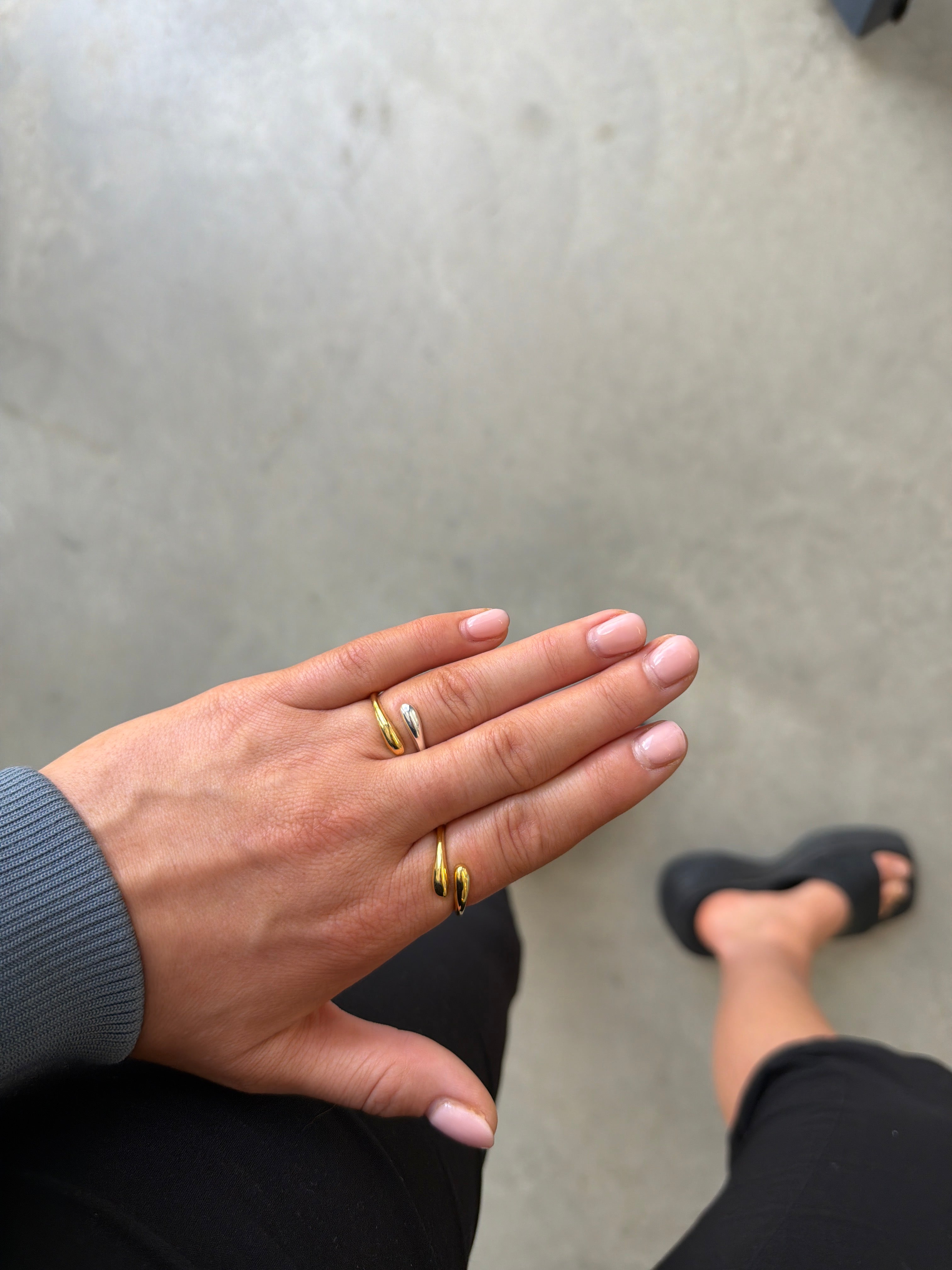 BLAKE TWIST RING - 14k Gold