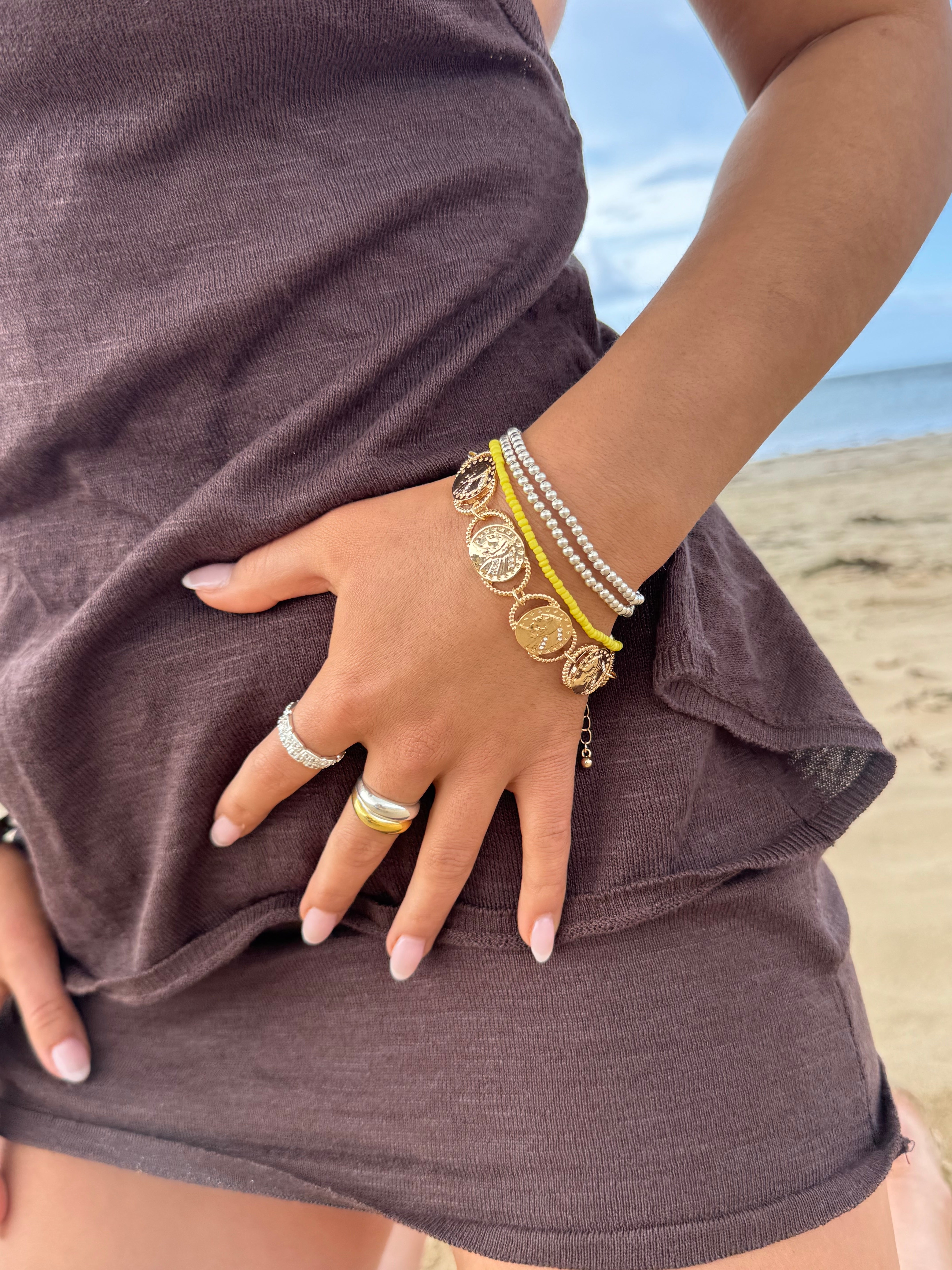 JASMINE BRACELET - LEMON CRUSH