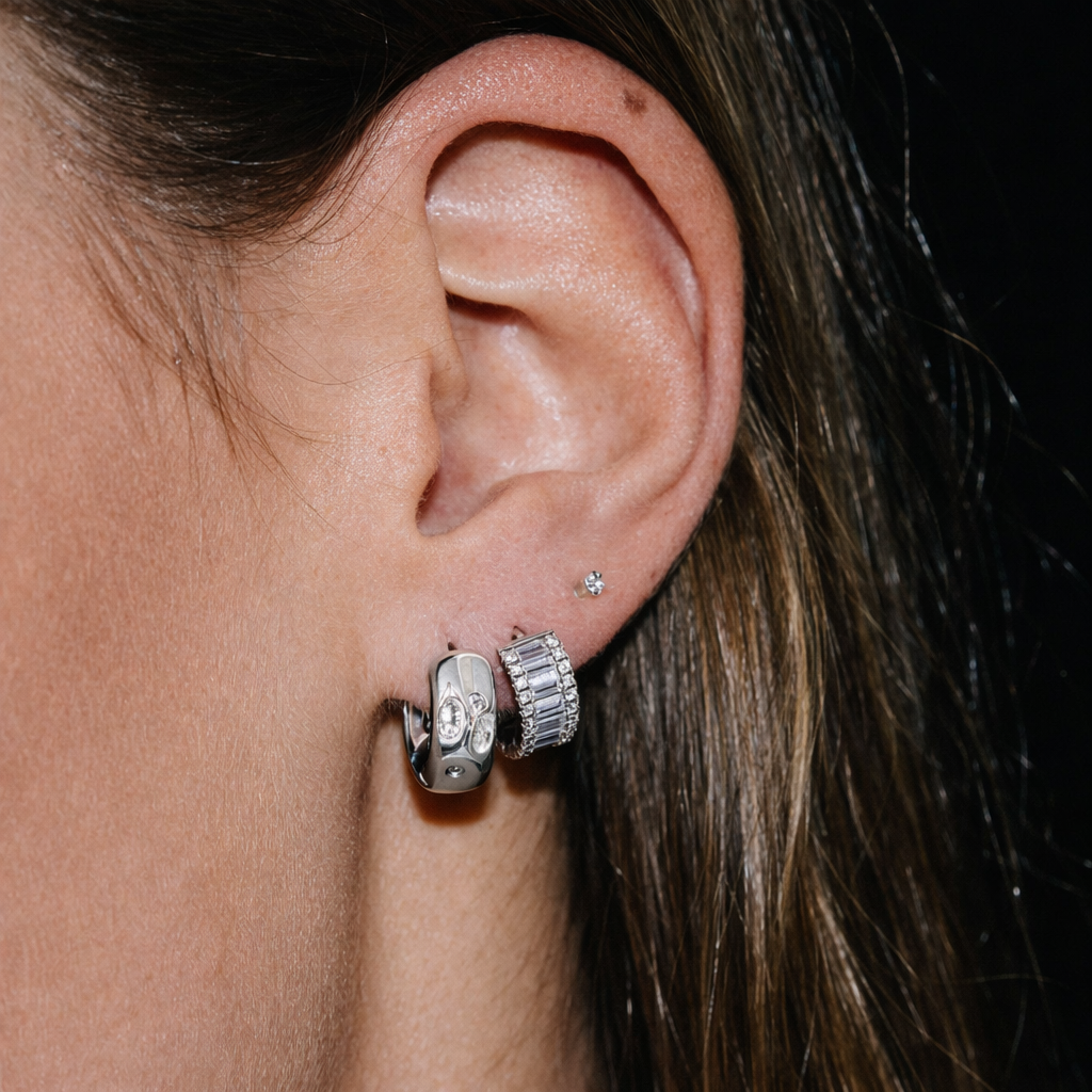 MELANIE HUGGIES - Sterling Silver