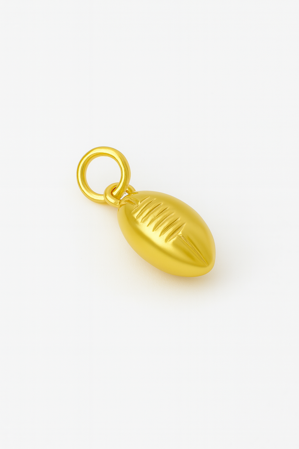 Football Charm - 18k Gold plated
