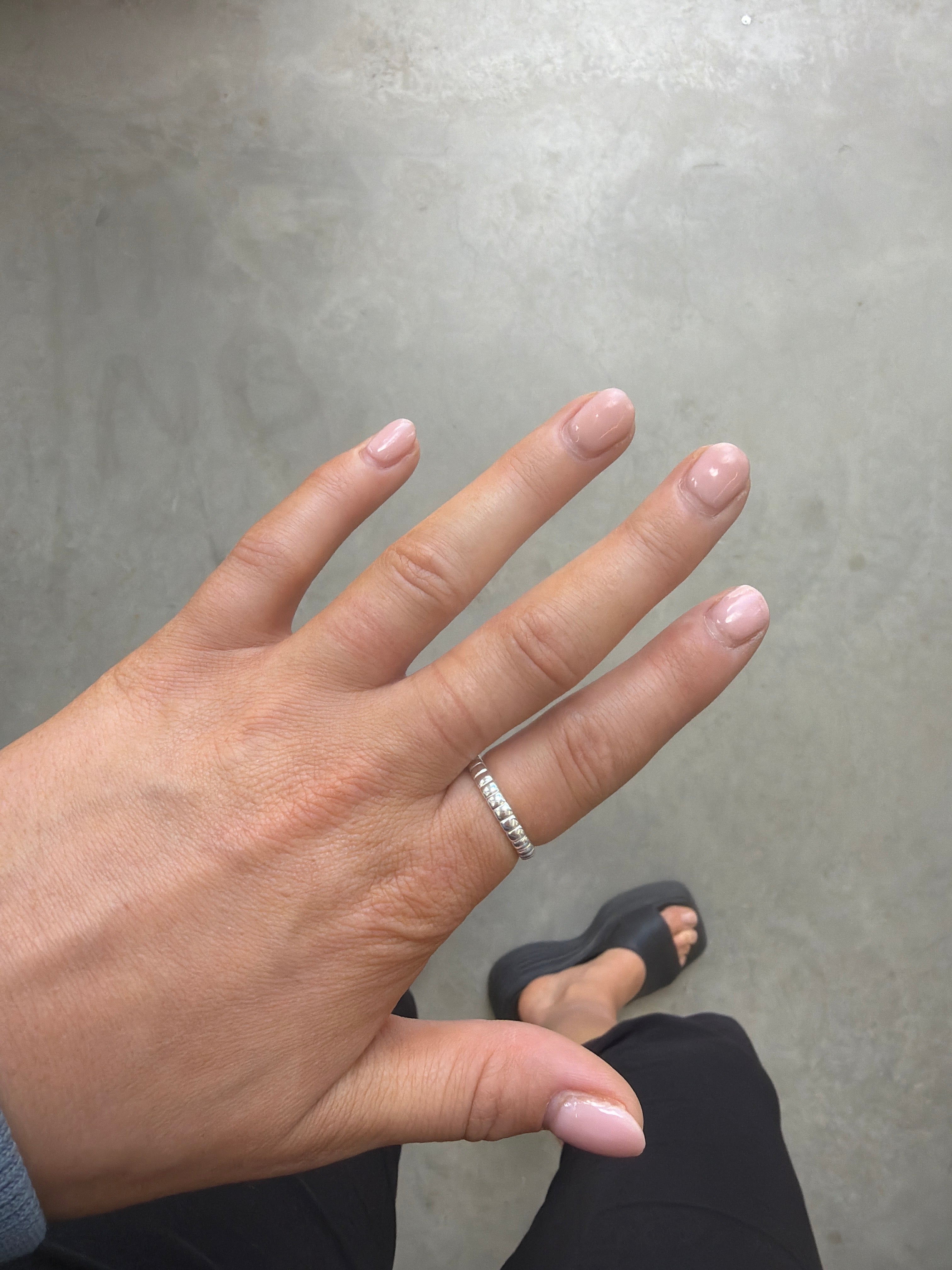 THIN POPPY RING - Sterling Silver