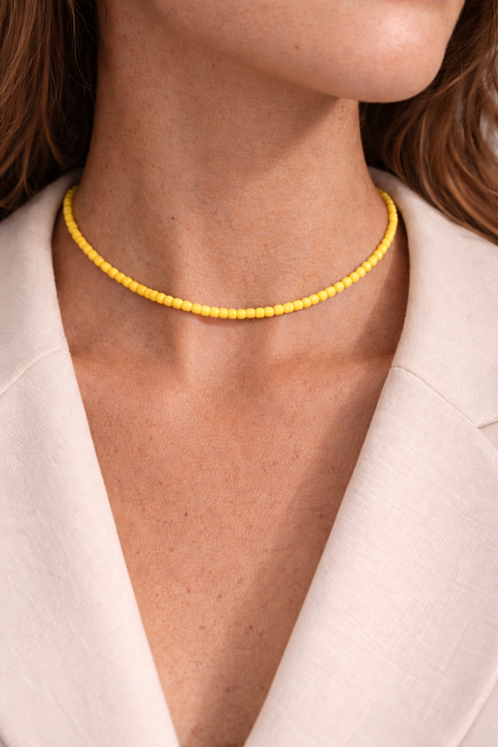 JASMINE NECKLACE - LEMON CRUSH