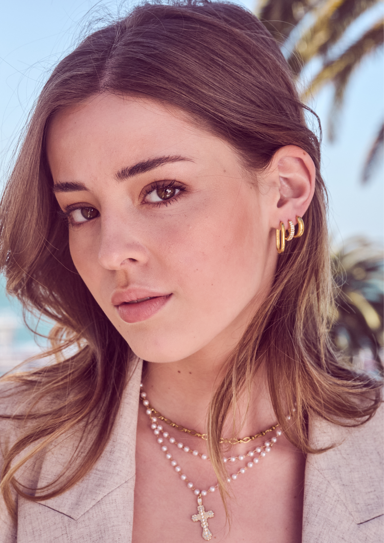 LUKA HOOPS - Waterproof 14k Gold