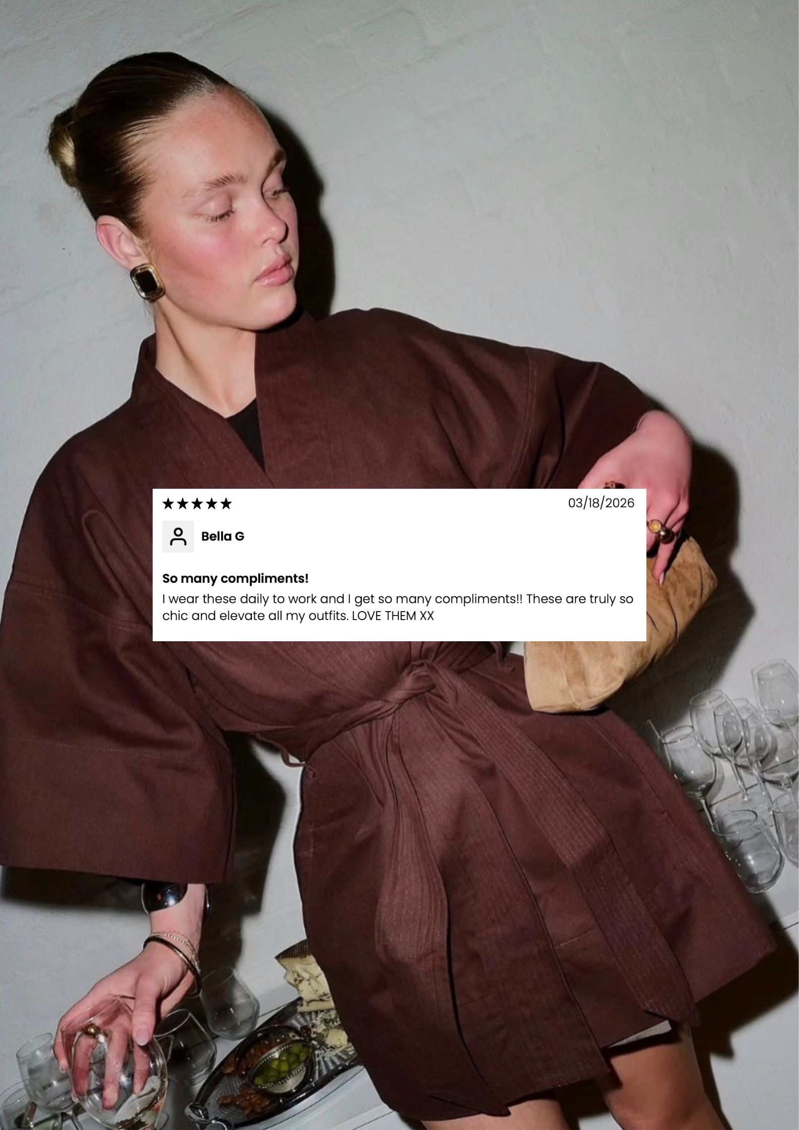 CLEA EARRINGS - Hypoallergenic 18k Gold