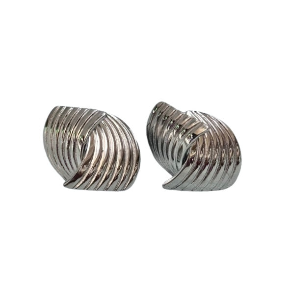 LUVERS - SILVER SPIRAL STUDS