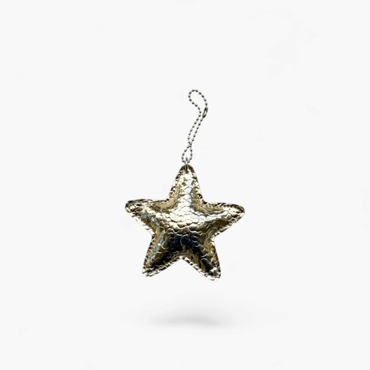 Star Charm Large | Gold Croc