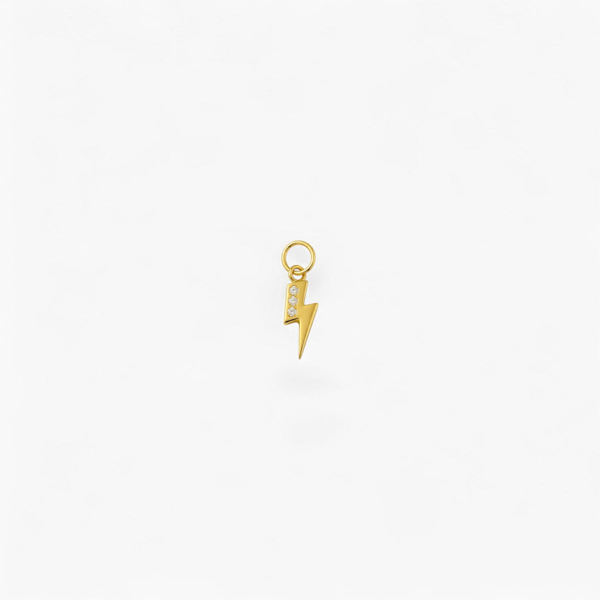 LIGHTNING CHARM - 14k Gold