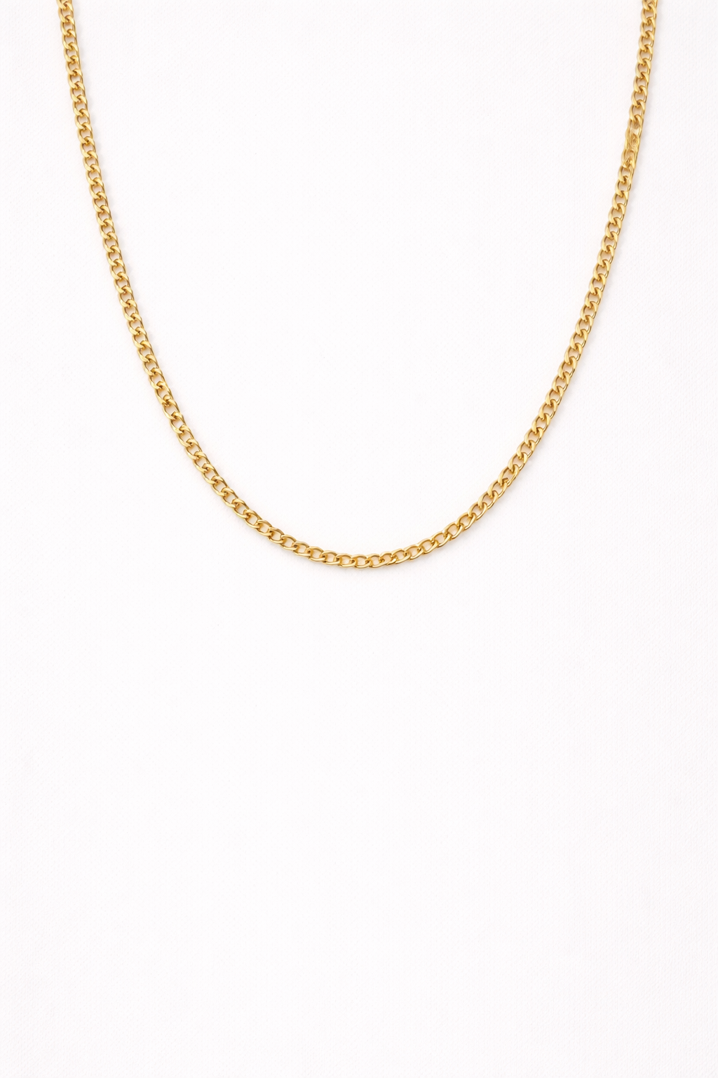CHARLOTTE NECKLACE- Gold Hypoallergenic 14k Gold