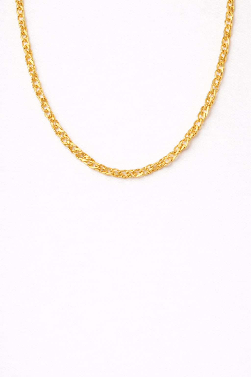 LOLA NECKLACE- Gold Hypoallergenic 14k Gold
