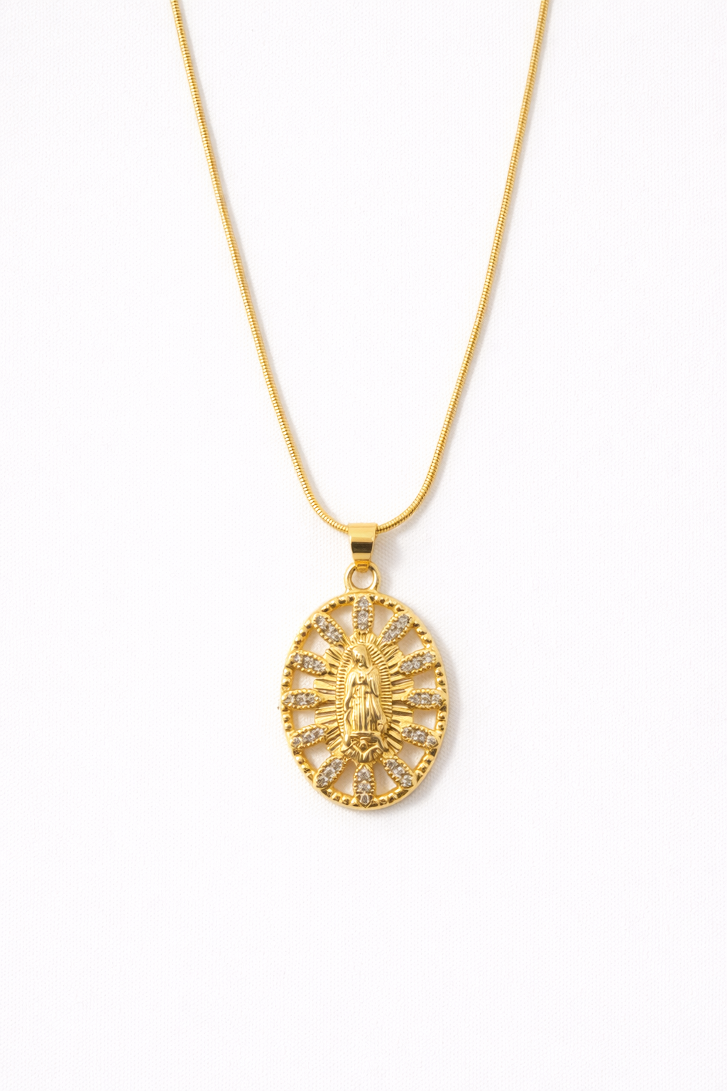 APOLLO NECKLACE - Gold Hypoallergenic 18k Gold