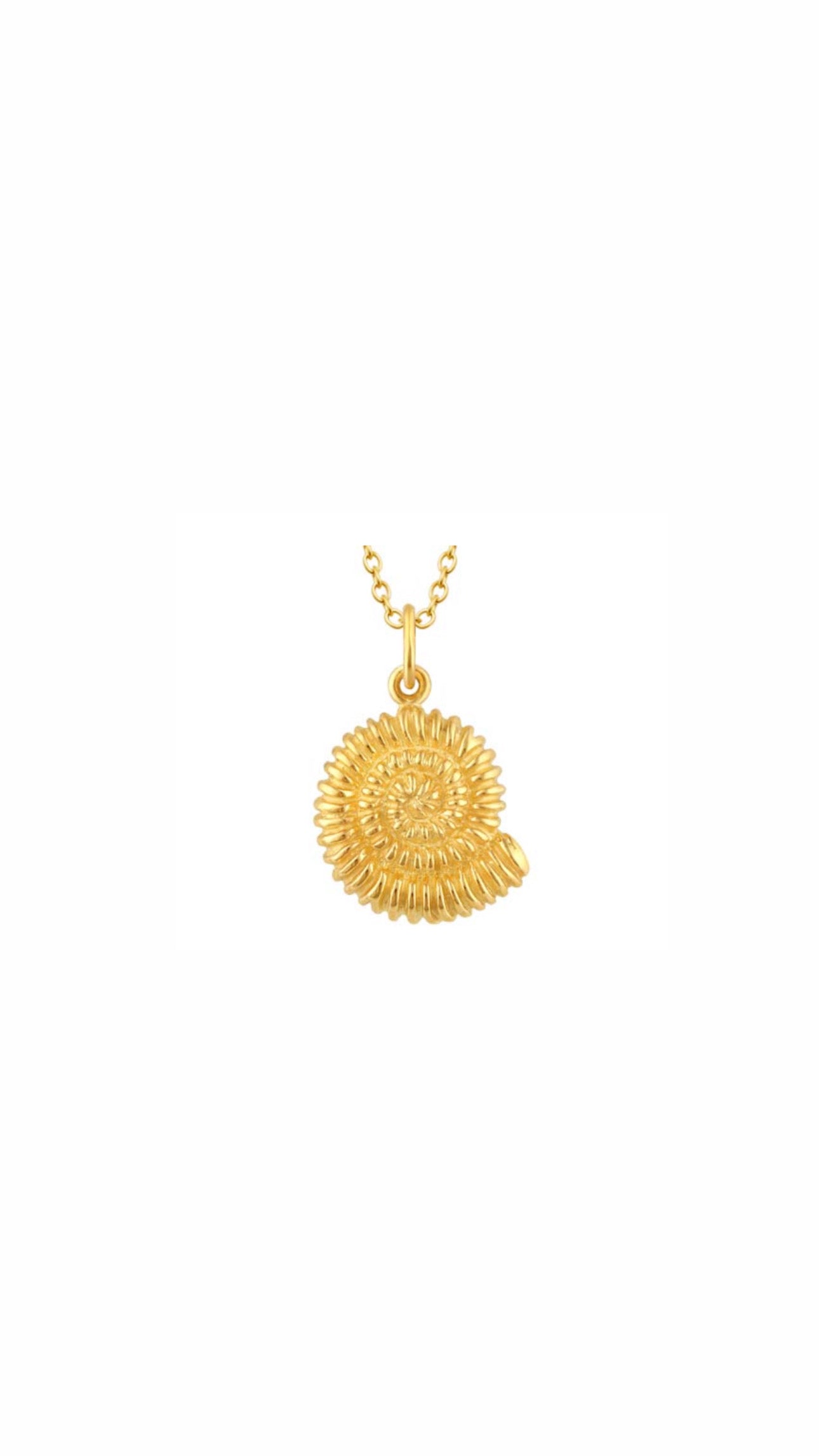 SHELL CHARM - GOLD