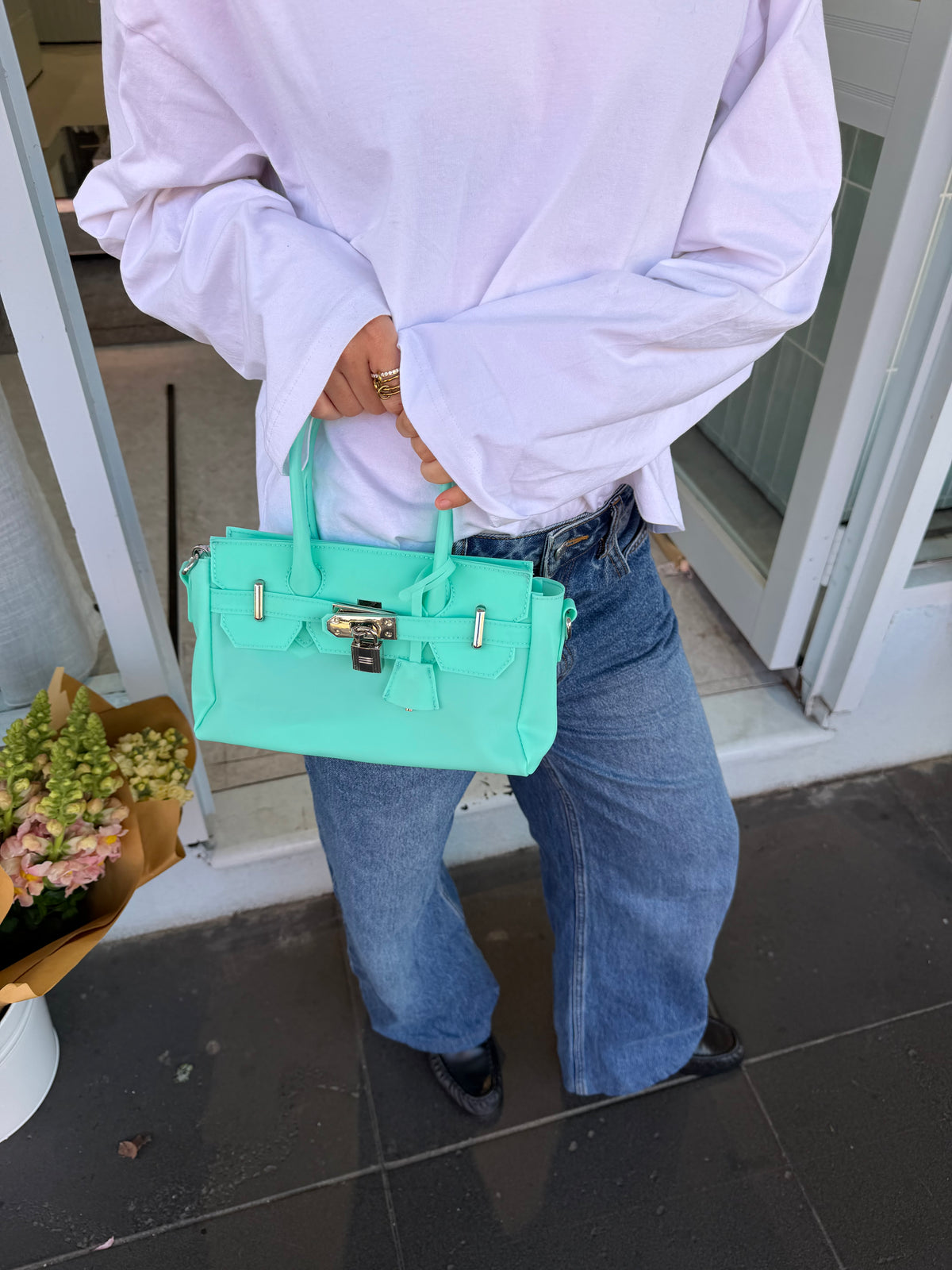 (PREORDER) MINI JELLY BAG | TEAL