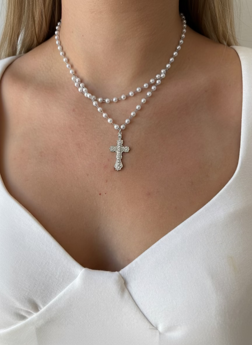 BLAIR NECKLACE LUVERS - Silver