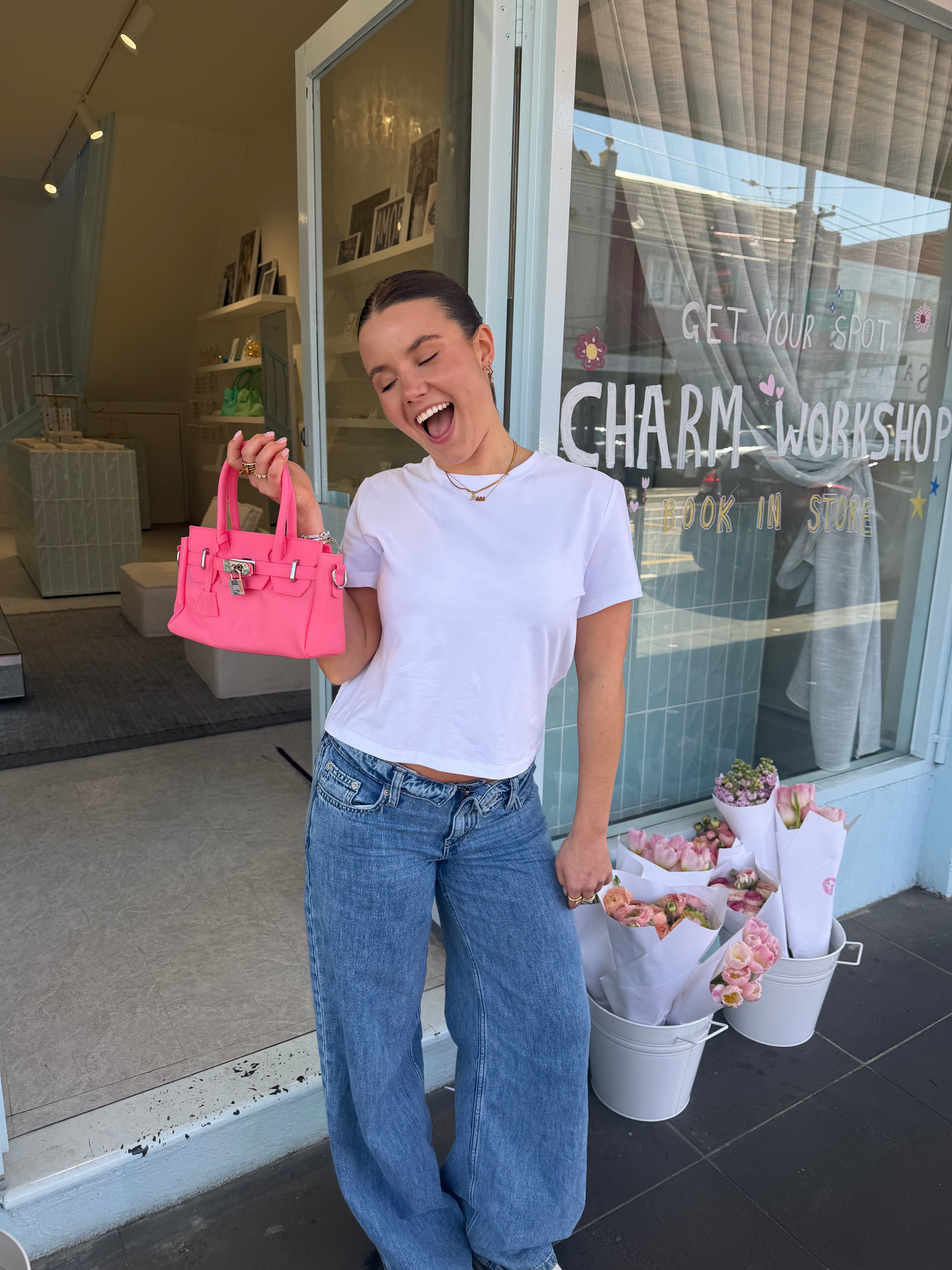 (PREORDER) MINI JELLY BAG | CORAL