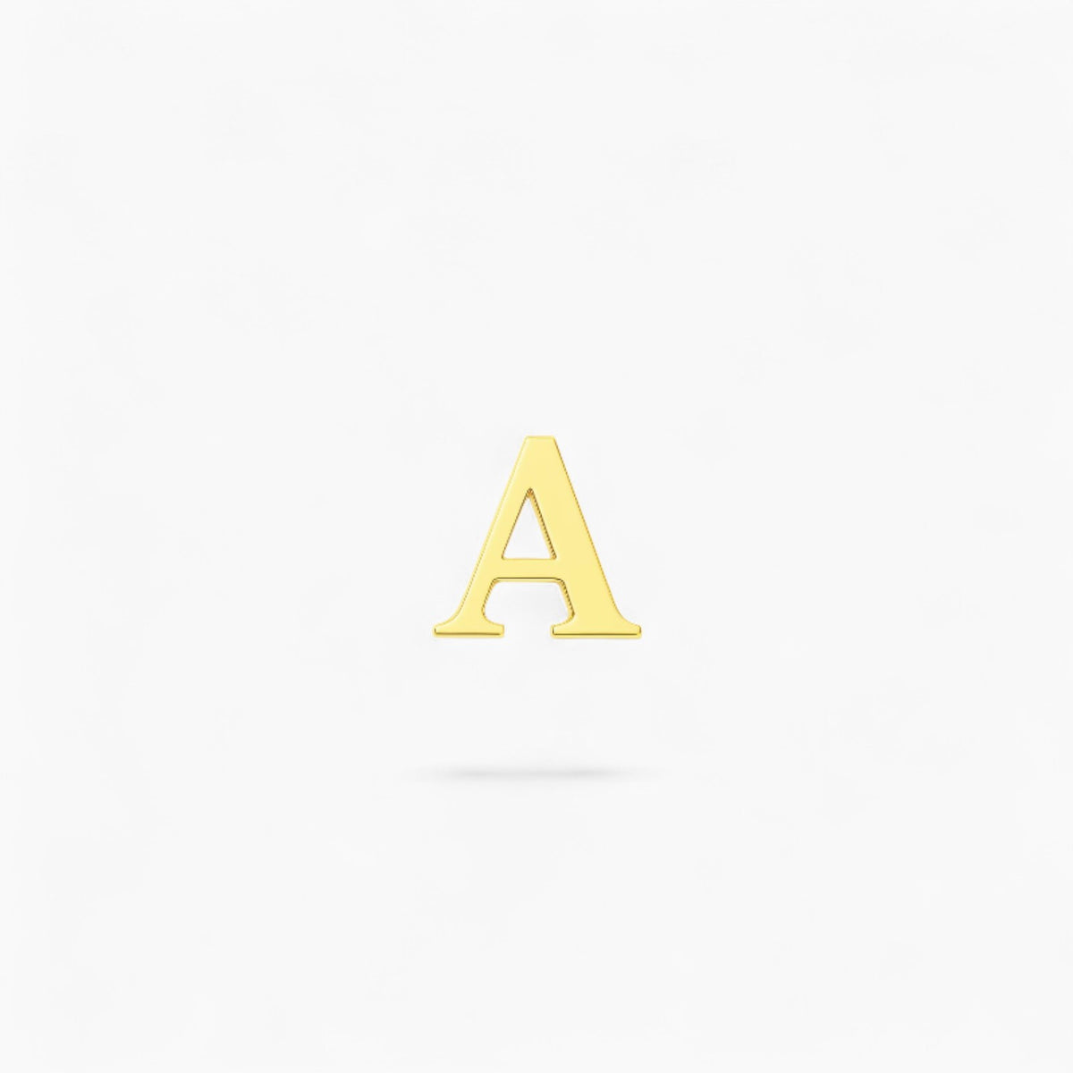 BOLD INITIAL CHARM - 14k Gold