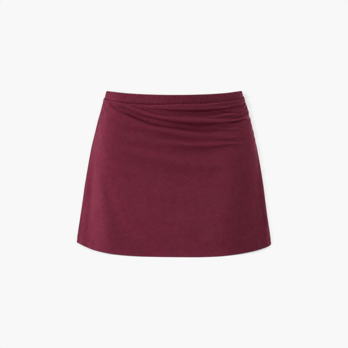 COCO MINI SKIRT | CHERRY WINE