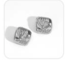 ISABELLE EARRINGS LUVERS - Silver