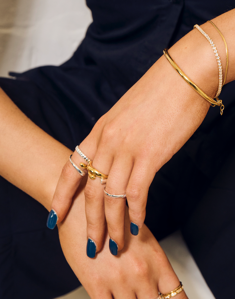 BLAKE TWIST RING - Duo Tone