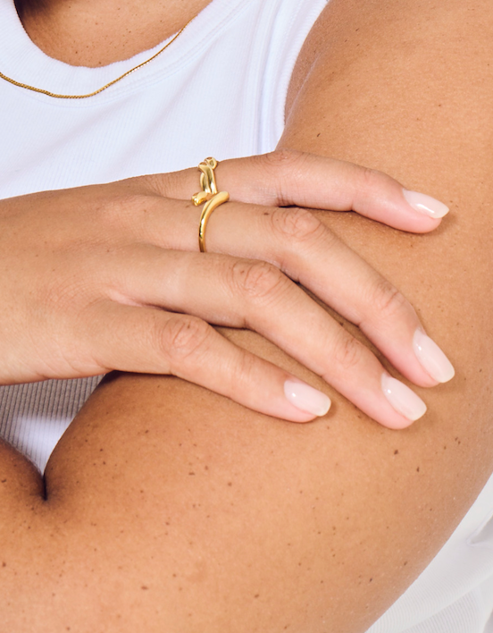 BLAKE TWIST RING - 14k Gold