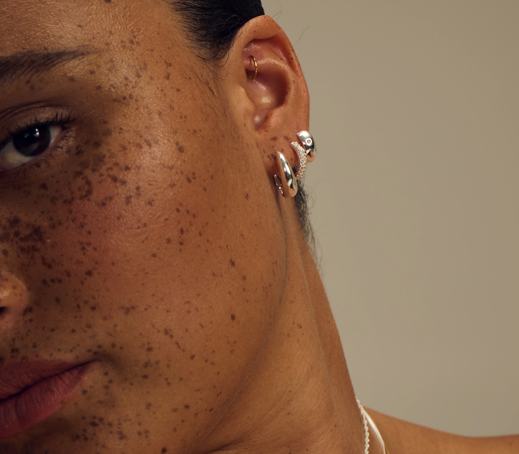 HAZEL HUGGIES - Sterling Silver