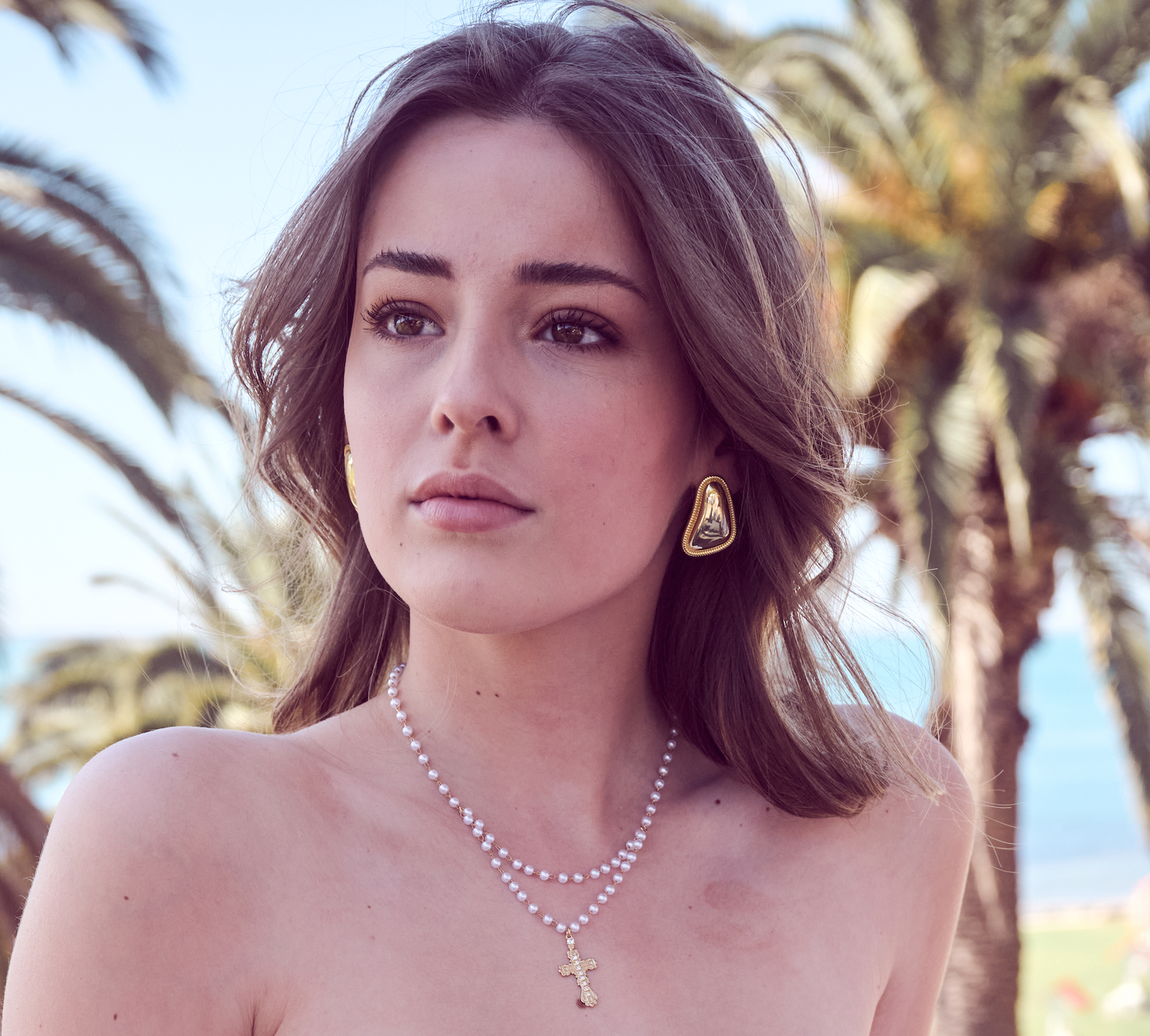 MAEVE EARRINGS LUVERS - Gold