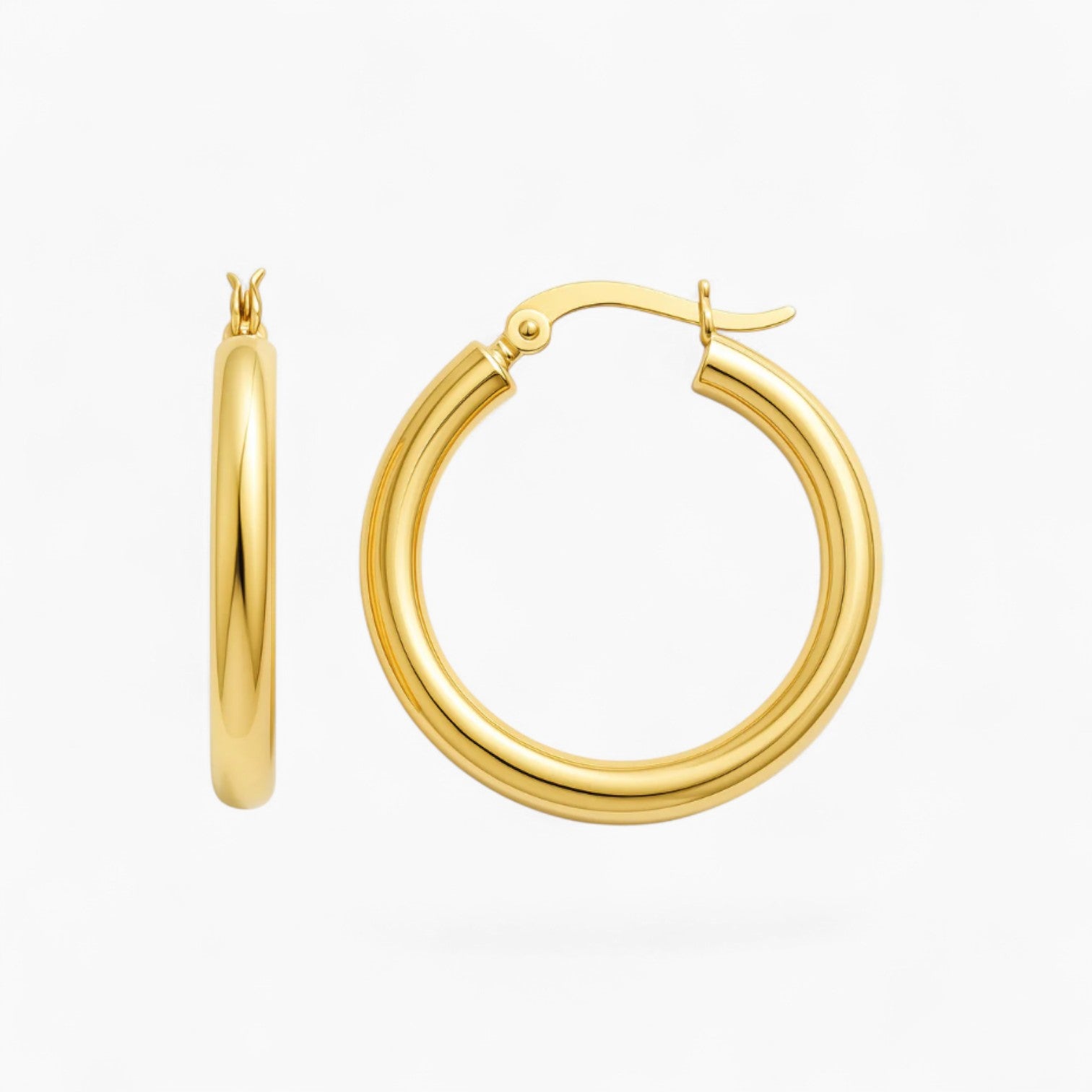 FLORENCE HOOPS - 14k Gold