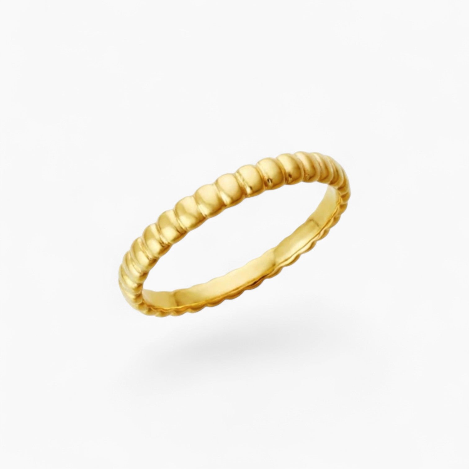 THIN POPPY RING - Gold