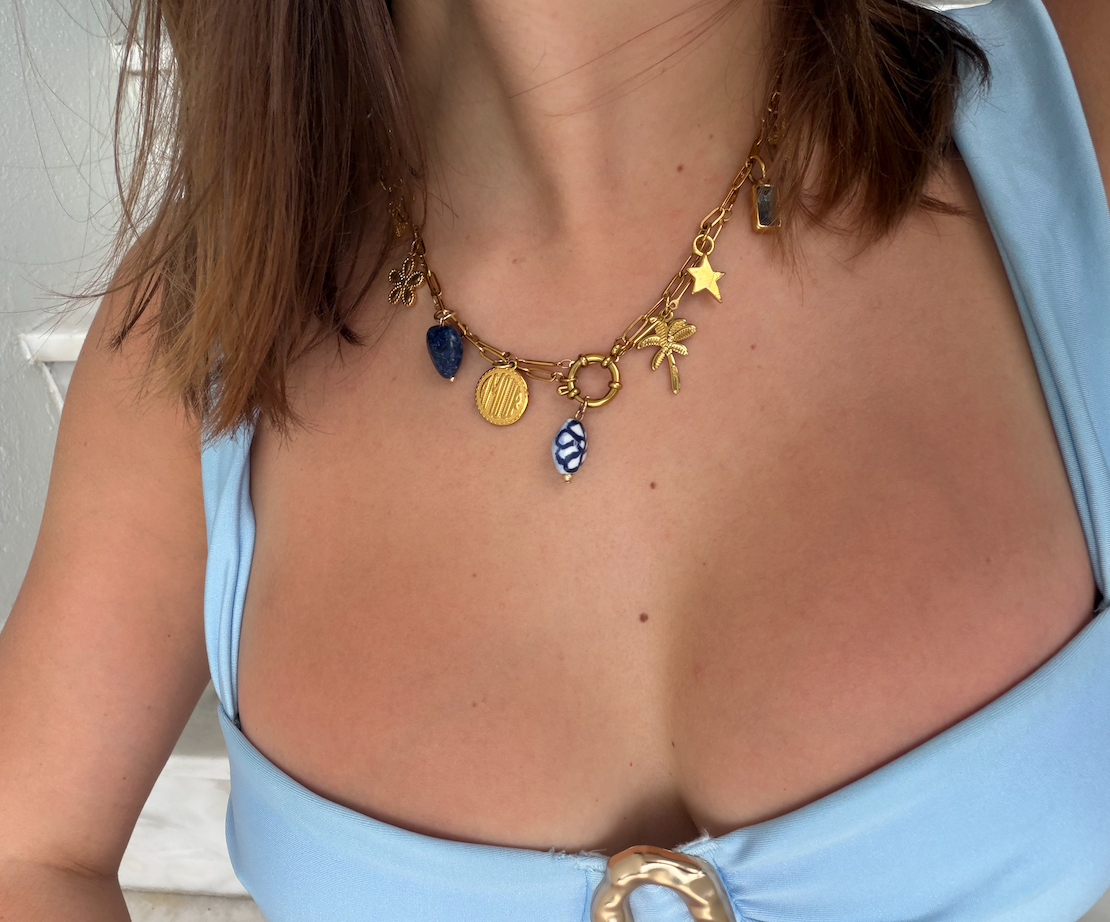 Custom Charm Necklace - 5 Charms