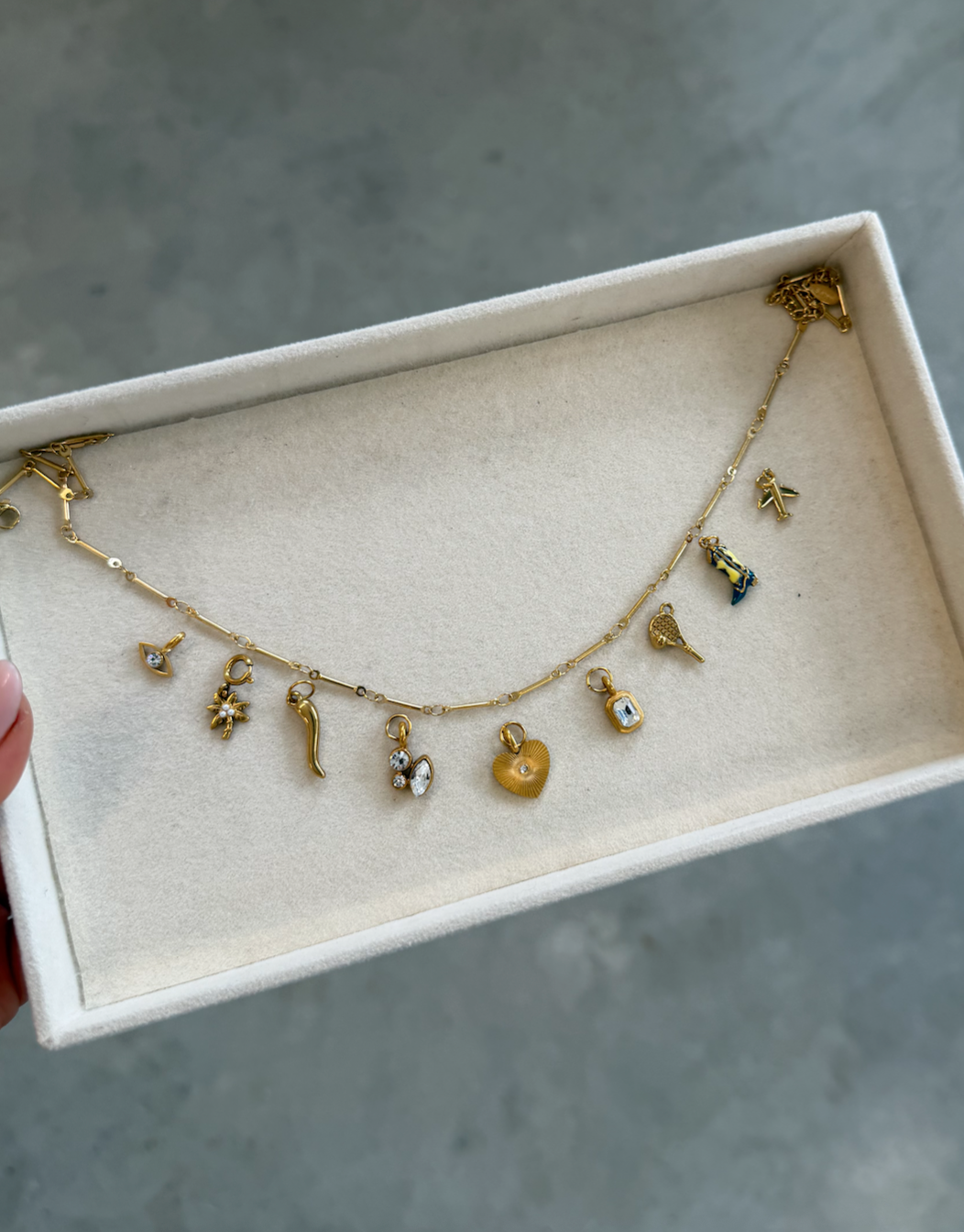 Custom Charm Necklace - 5 Charms