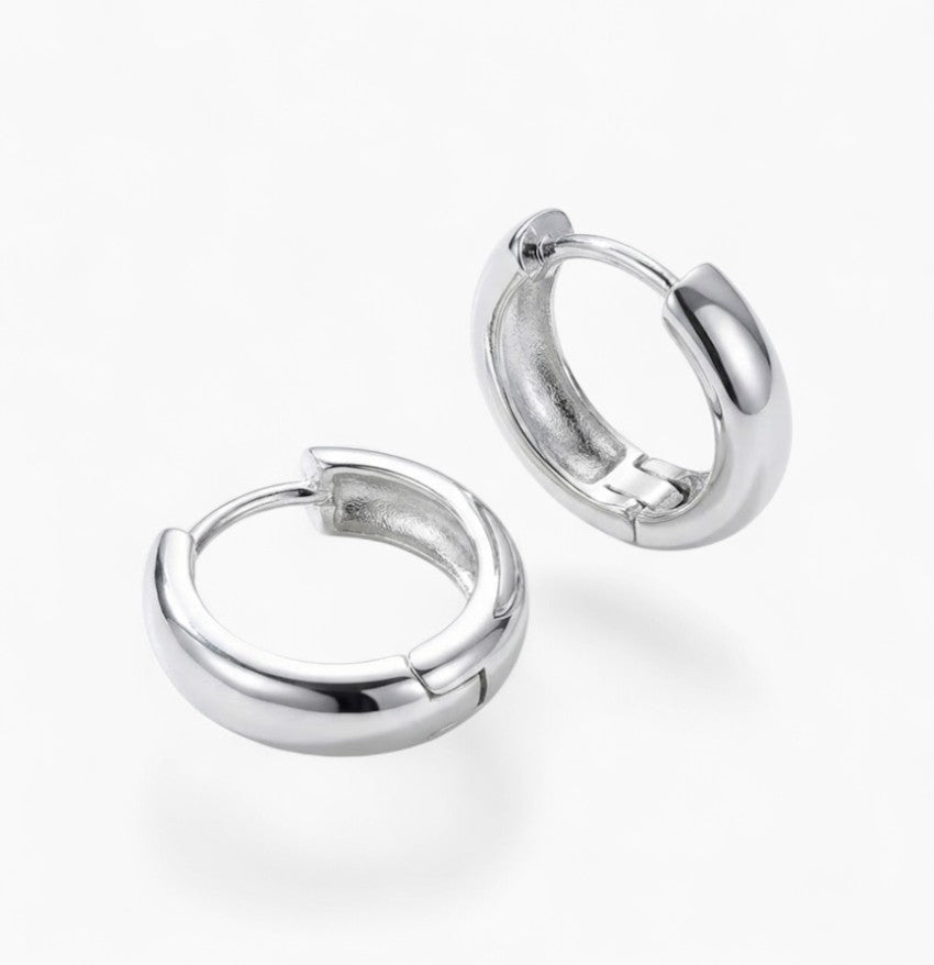 FREJA HOOPS - Sterling Silver