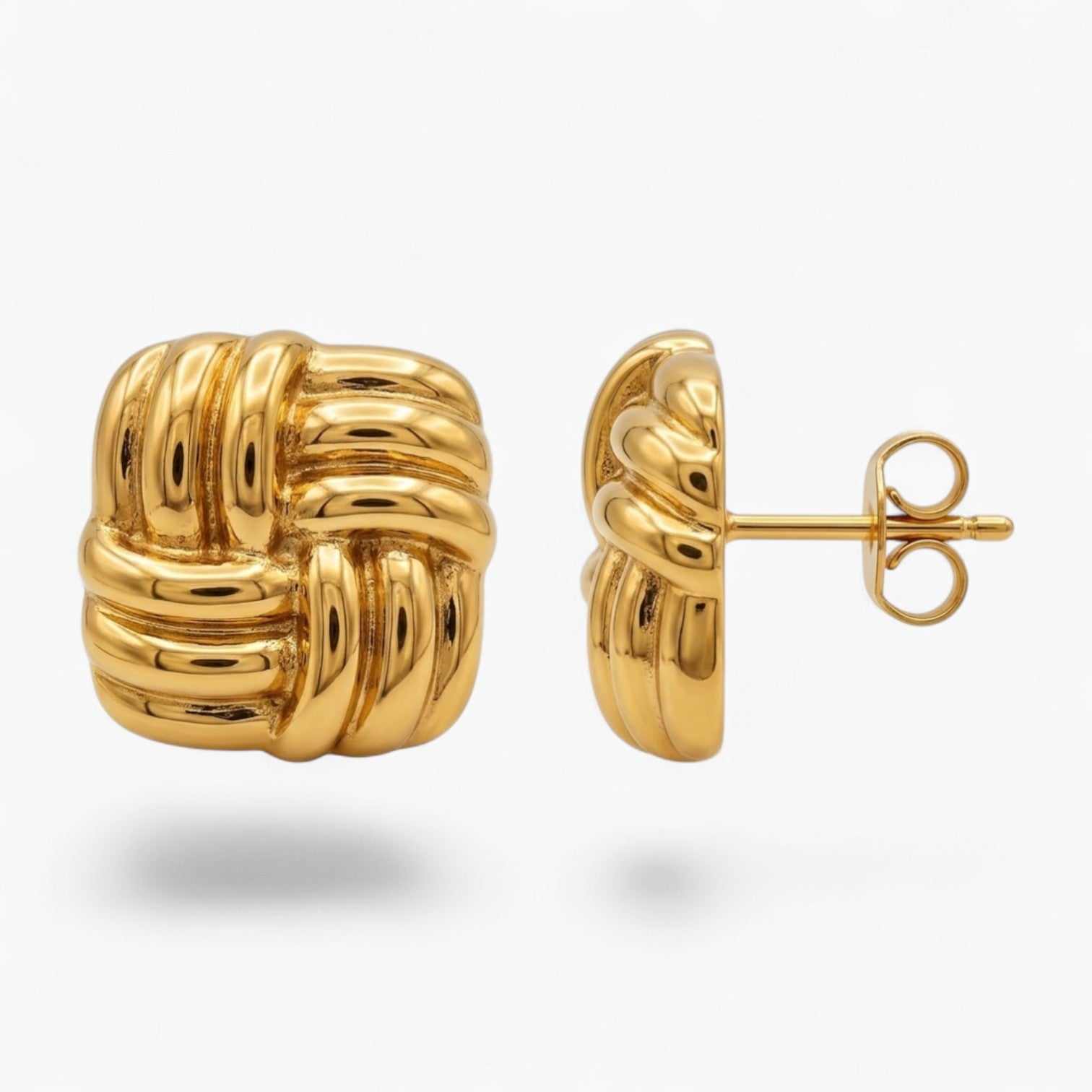 WHIMSEY EARRINGS  - Gold Hypoallergenic 18k Gold