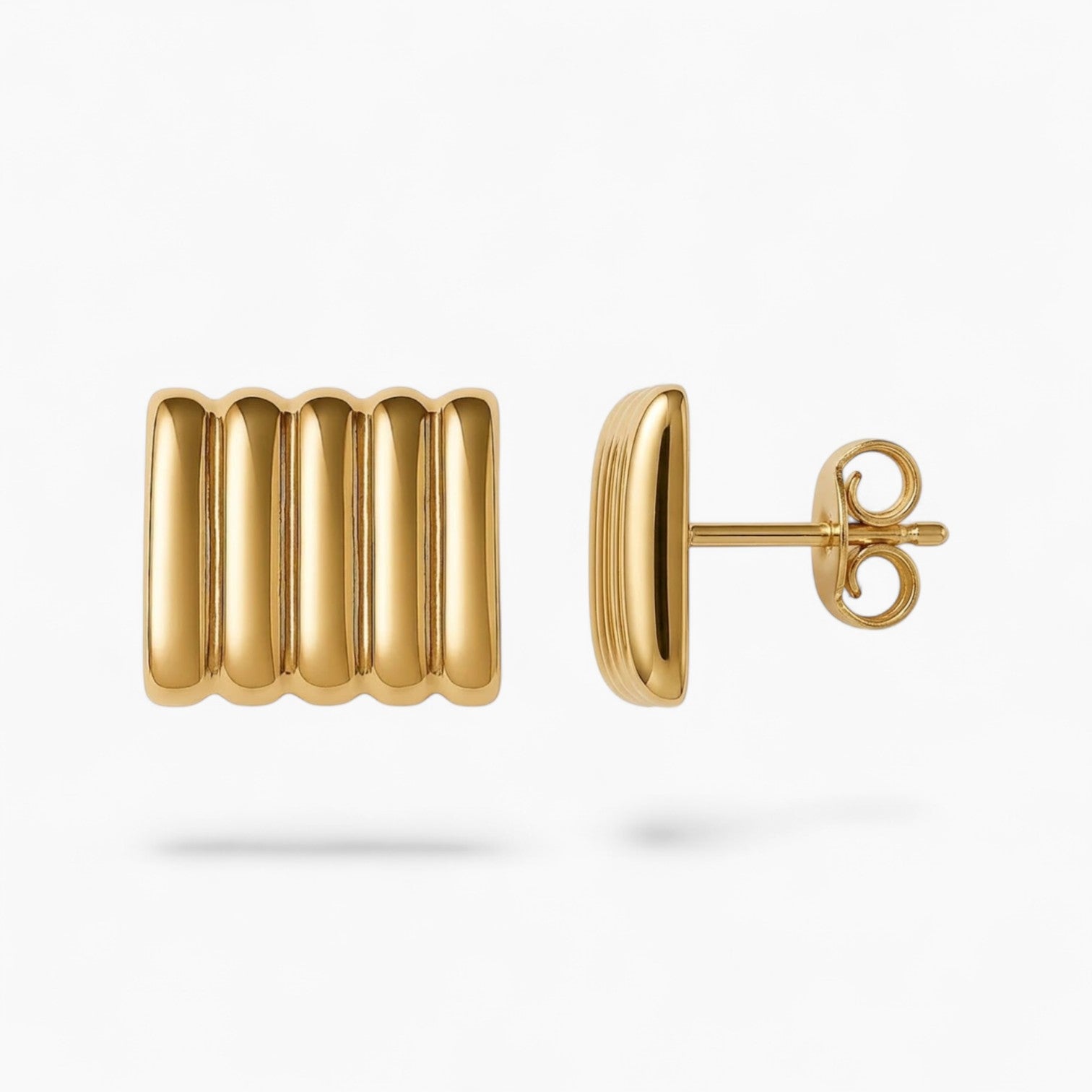 SOLANA EARRINGS - Hypoallergenic 18k Gold