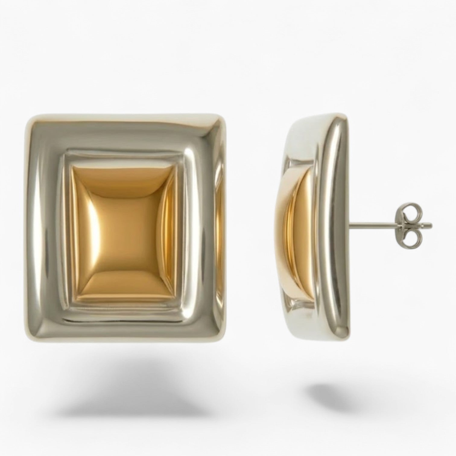 LUCIA EARRINGS - Duo Tone