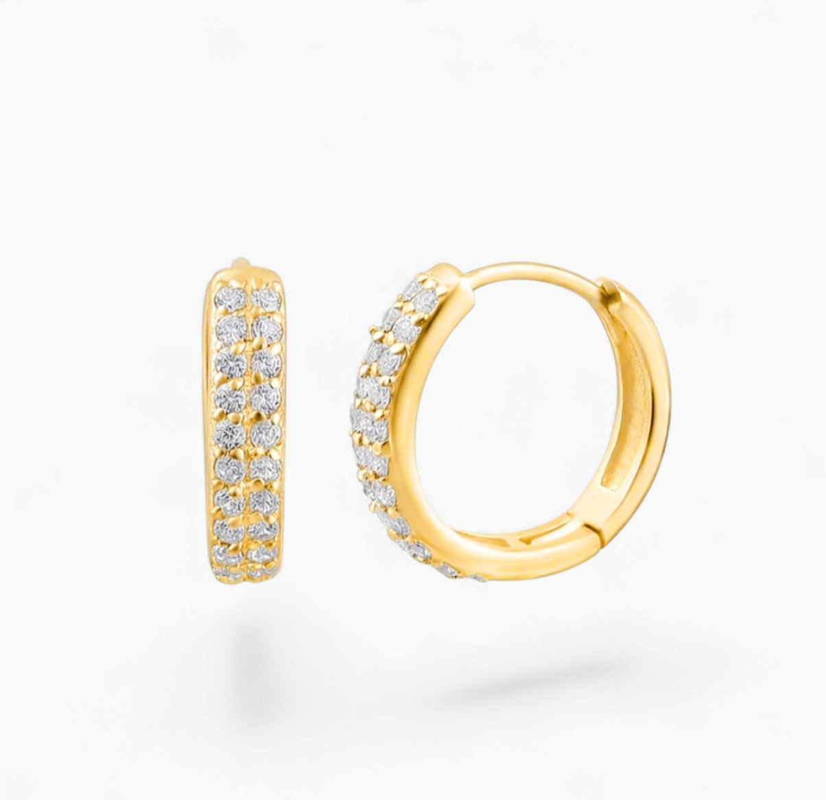 CAMILLA HOOPS - Waterproof 14k Gold