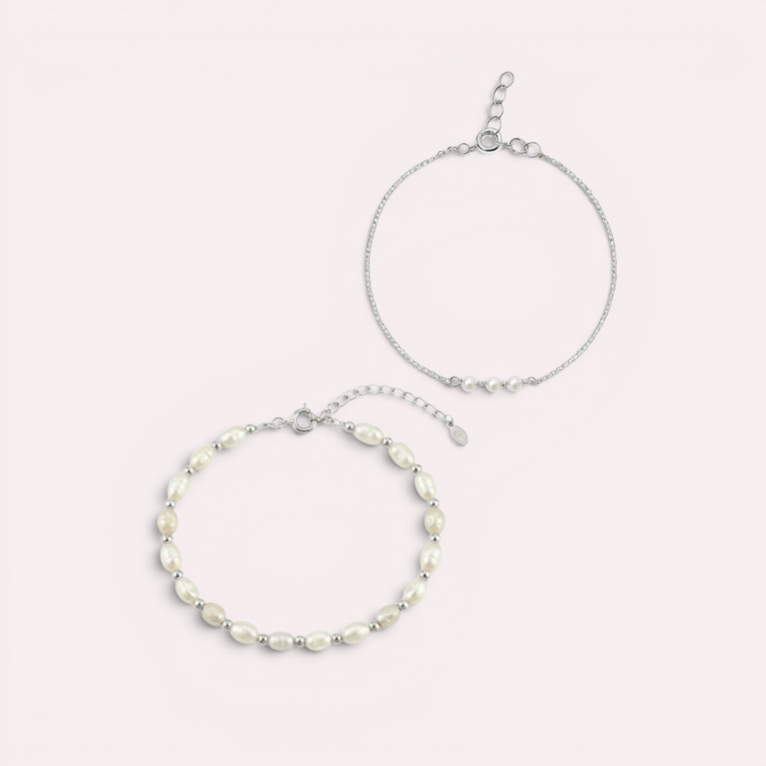 Mothers Day Bracelet Bundle - Silver