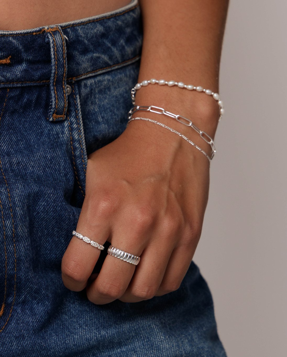 JAYDA BRACELET | Sterling Silver