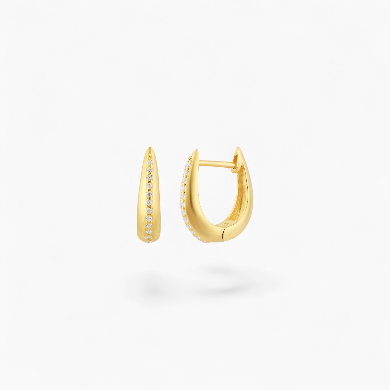 PORTOFINO HUGGIES | Diamante 14k Gold